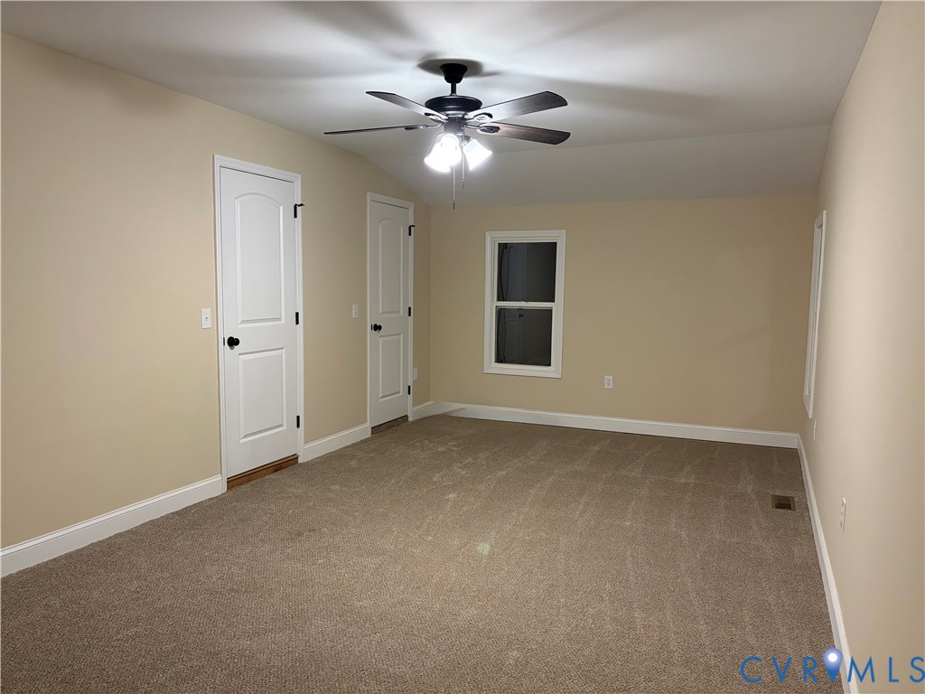 2207 Brodnax Road Brodnax, VA 23920 - Photo 20 of 27 24 x 12 Master Bed with ceiling fan, WIC and carpe