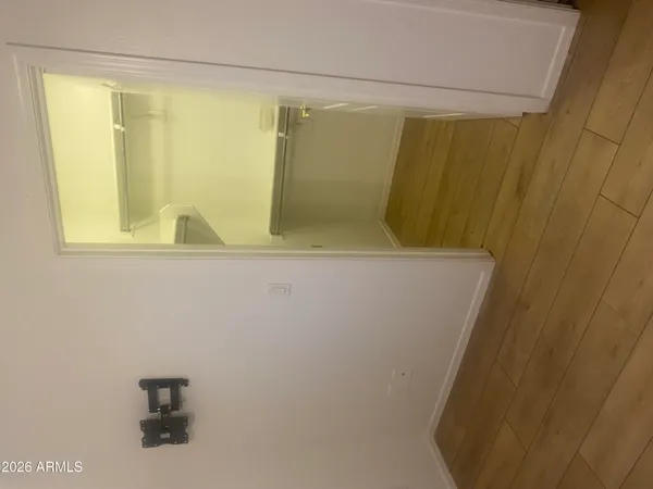 a view of empty room
