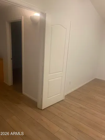 a view of empty room