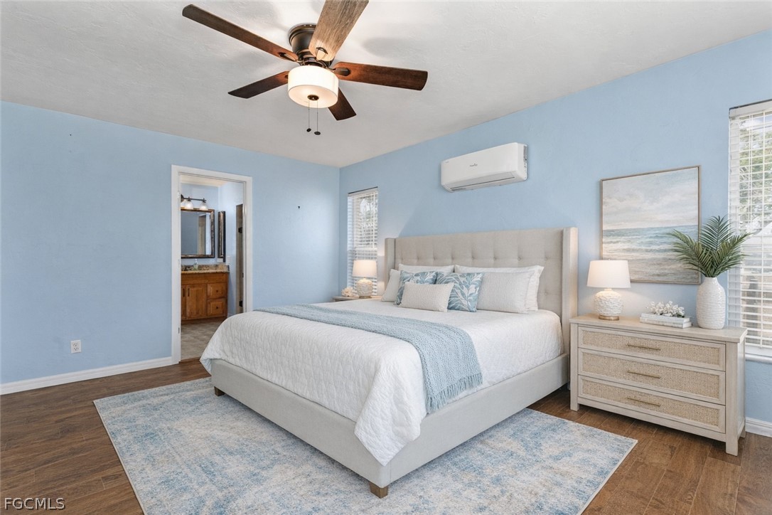 3717 Hanover Street Fort Myers, FL 33901 - Photo 19 of 41 a spacious bedroom with a bed and a dresser