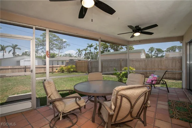 a outdoor living space with furniture and garden view