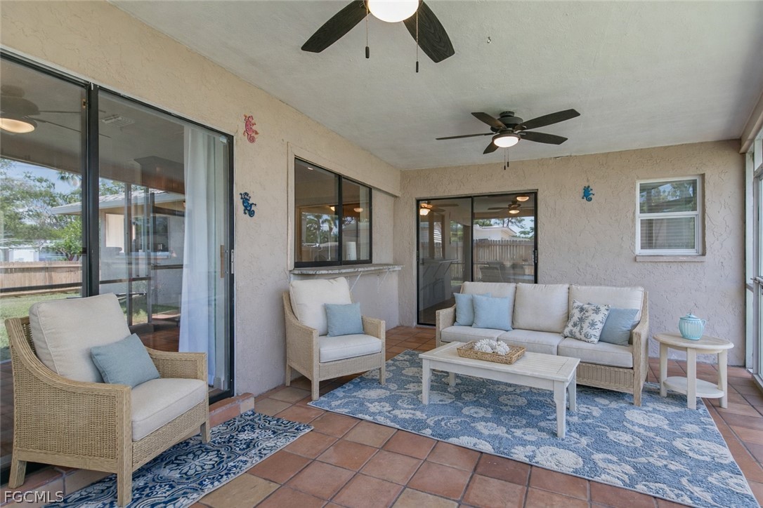 3717 Hanover Street Fort Myers, FL 33901 - Photo 26 of 41 a living room with furniture and a rug
