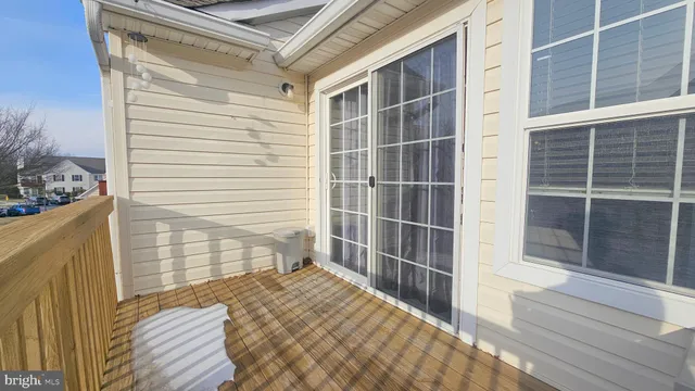 a balcony view with a outdoor space