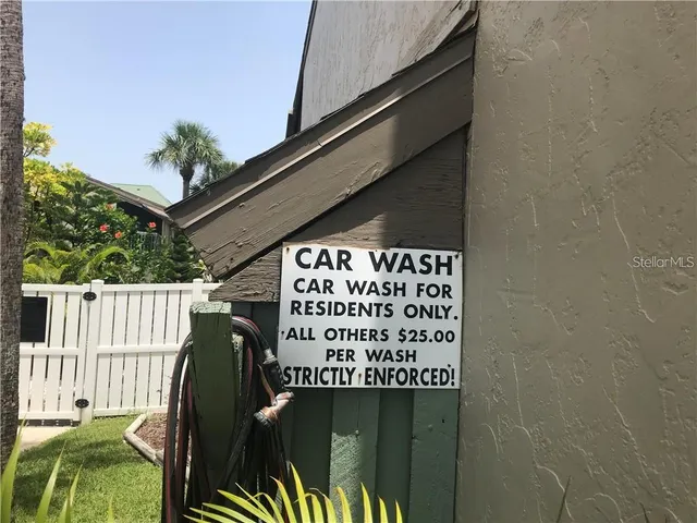 a sign on the side of a building