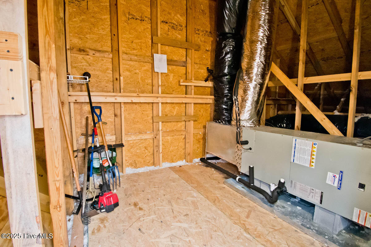 213 Echo Ridge Road Swansboro, NC 28584 - Photo 29 of 35 Floored attic area (+ another platform not shown)