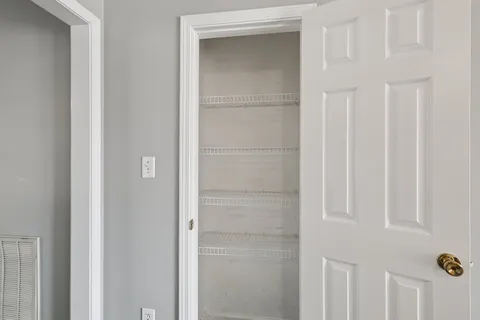 a view of front door