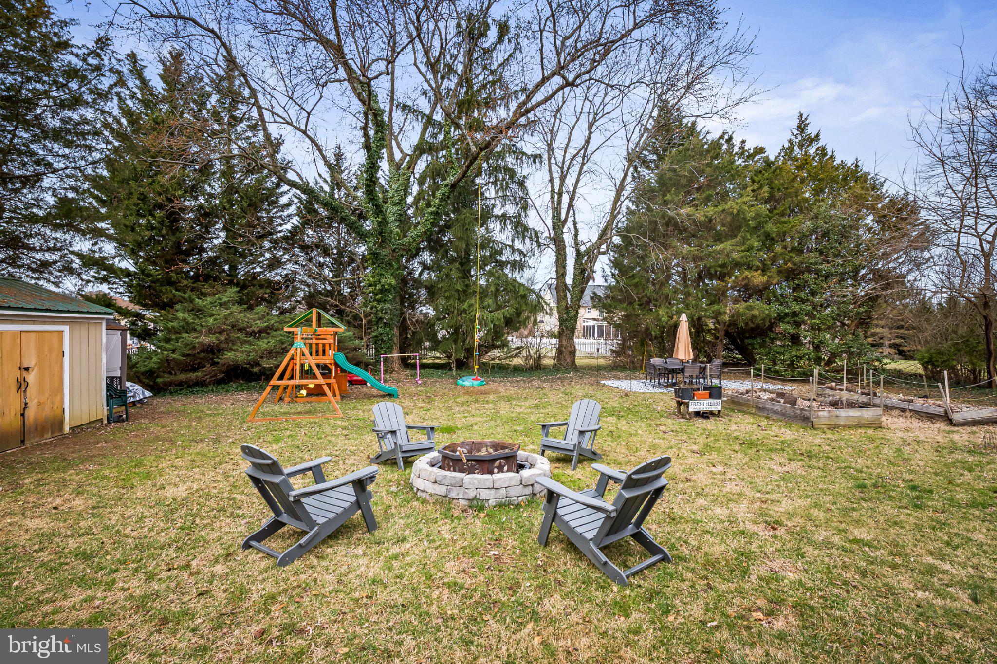 5617 Allender Road White Marsh, MD 21162 - Photo 29 of 32 Charming backyard retreat with firepit