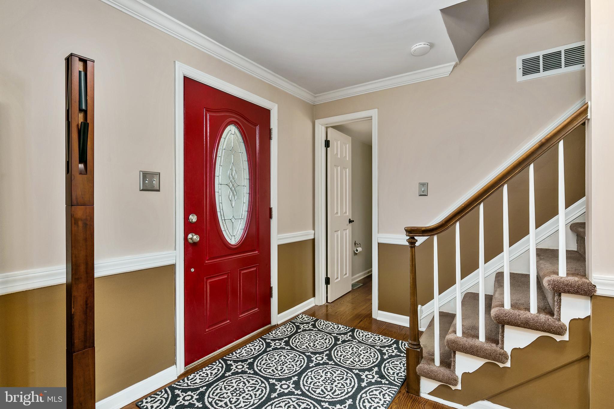 219 Sharrow Vale Road Delran, NJ 08075 - Photo 7 of 32 A spacious foyer with custom moldings