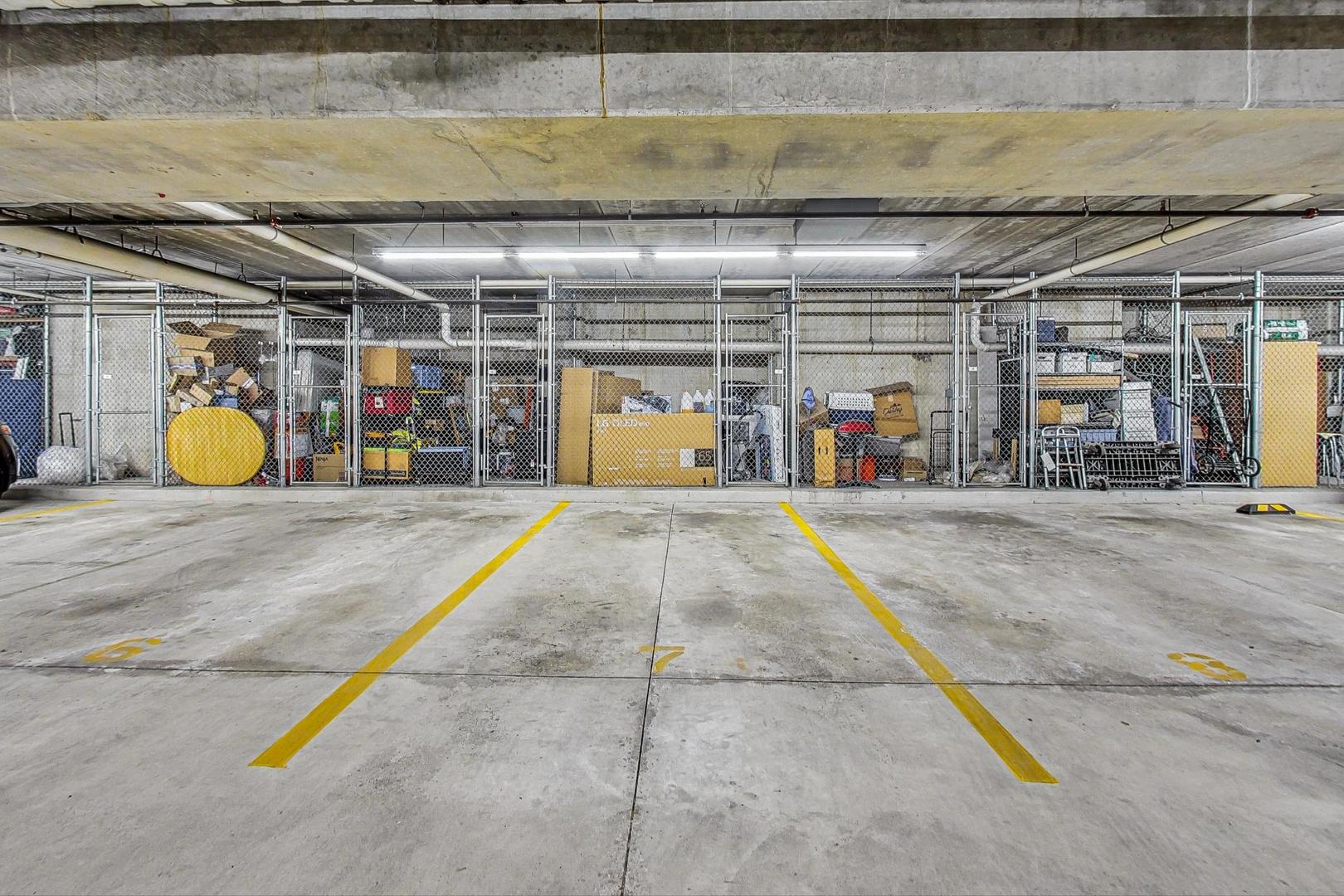 640 McHenry Road, Unit 203 Wheeling, IL 60090 - Photo 32 of 41 a view of garage with furniture