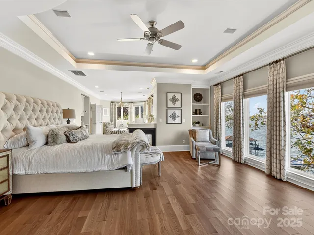 a large kitchen with a table and chairs