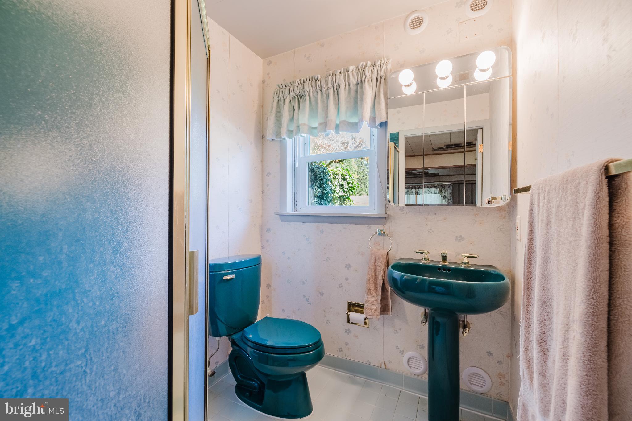 814 West Padonia Road Cockeysville, MD 21030 - Photo 18 of 28 a bathroom with a sink a toilet and shower