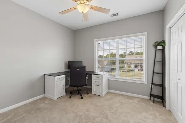 a view of workspace with windows