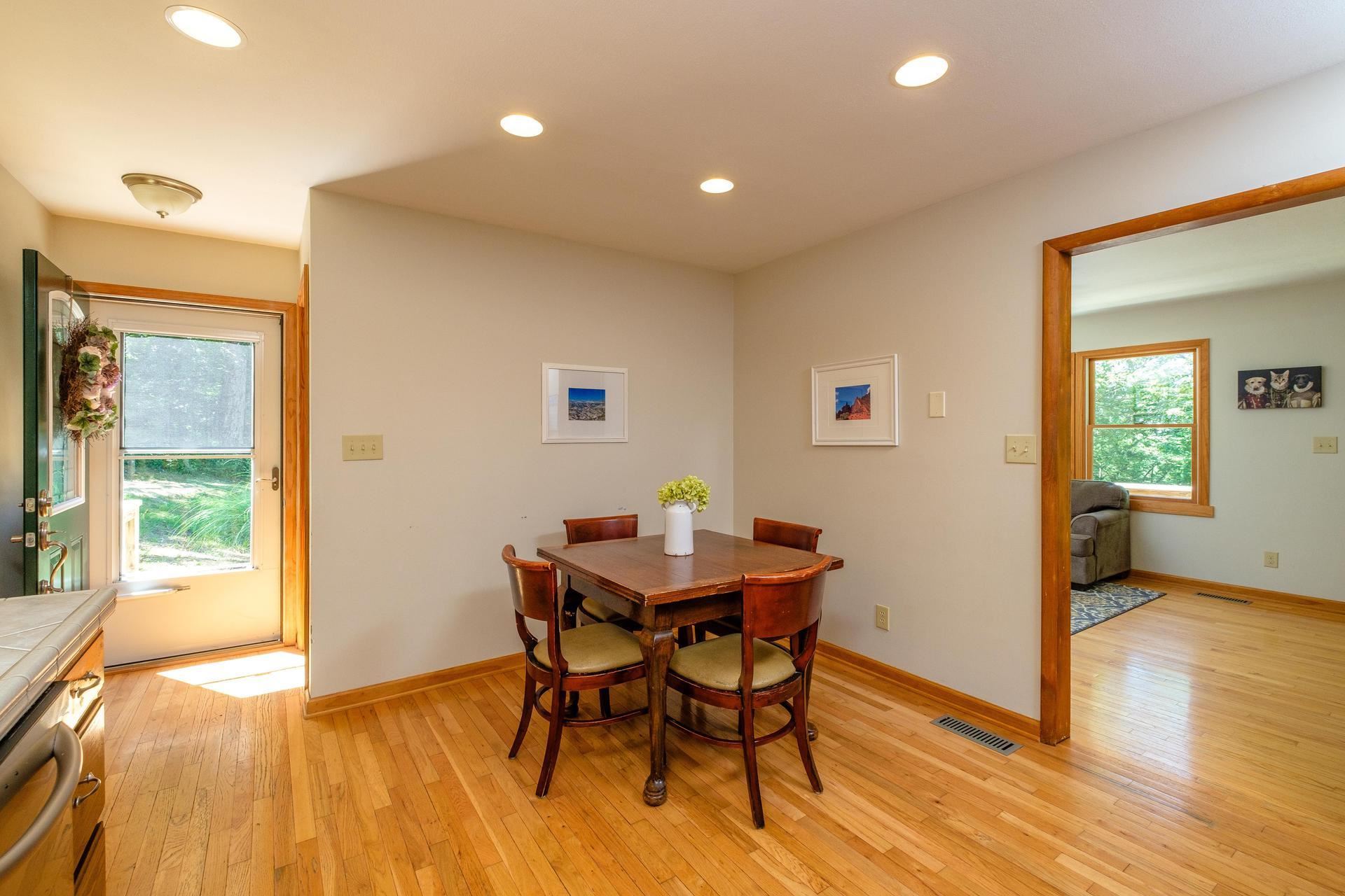 577 Union Church Road Churchville, VA 24421 - Photo 8 of 35 a view of a dining room with furniture and wooden floor