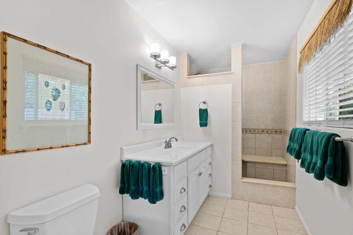 66-1685 Kohala Mountain Road Kamuela, HI 96743 - Photo 9 of 26 a bathroom with a sink toilet and shower