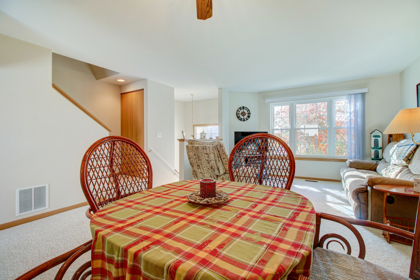 34295 North Barberry Road Round Lake, IL 60073 - Photo 9 of 23 a bedroom with a bed chair and a large window