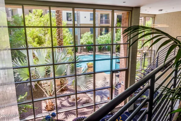 a view of a entryway