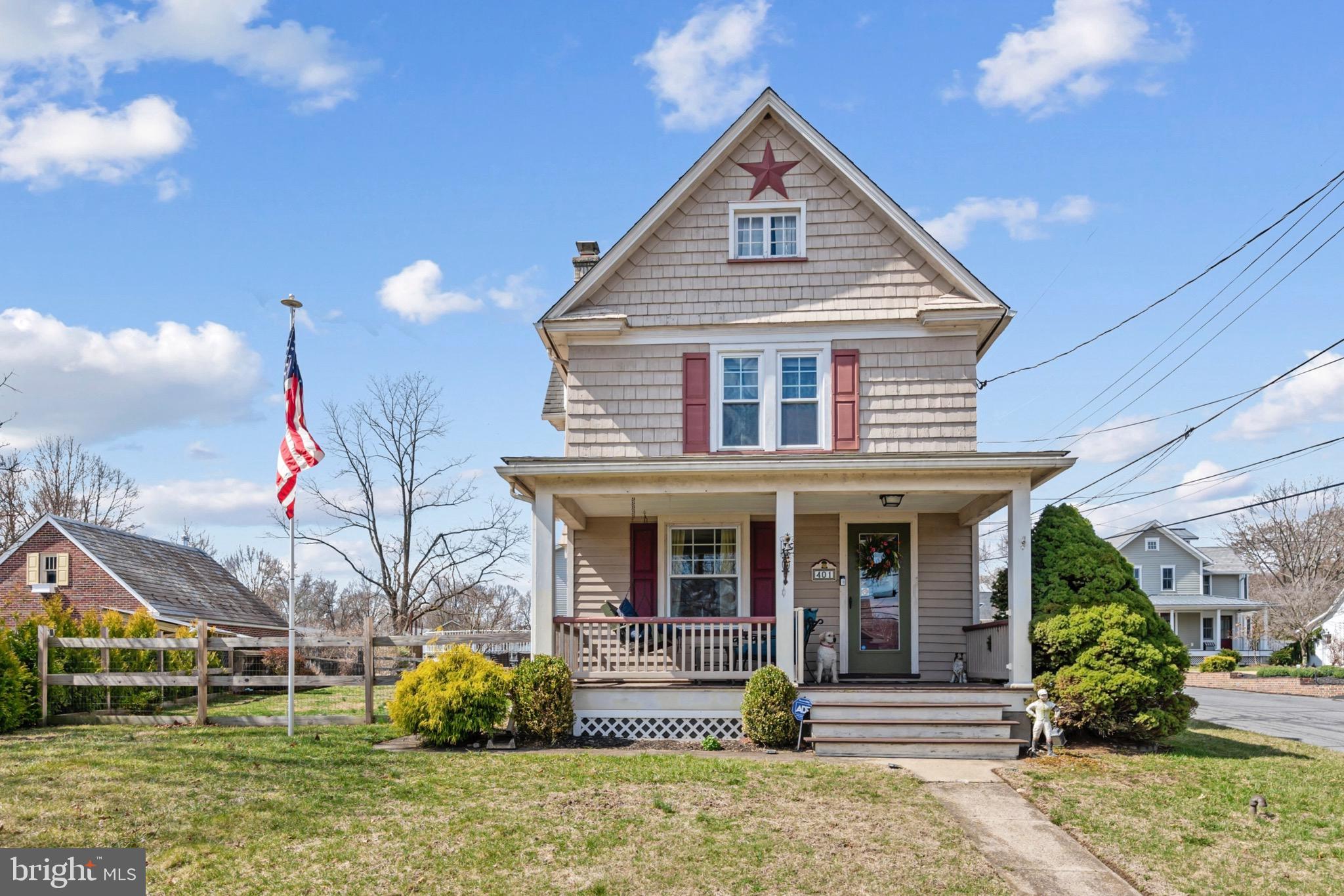 401 Easton Road Riegelsville, PA 18077 - Photo 1 of 27 a front view of a house with a yard