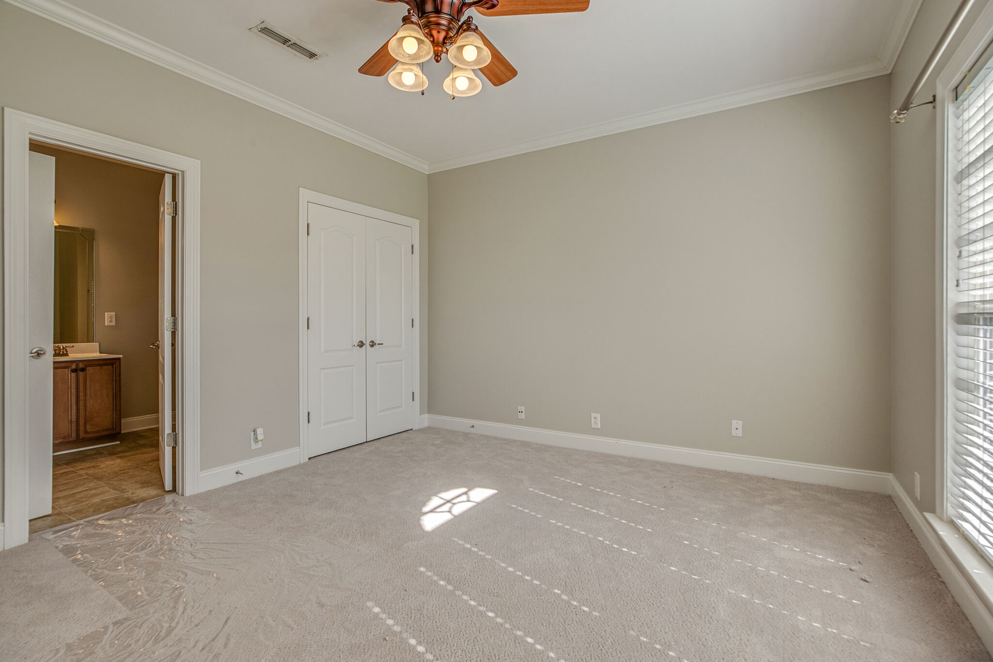 1907 Splash Place Murfreesboro, TN 37130 - Photo 14 of 40 a view of empty room with wooden floor and fan