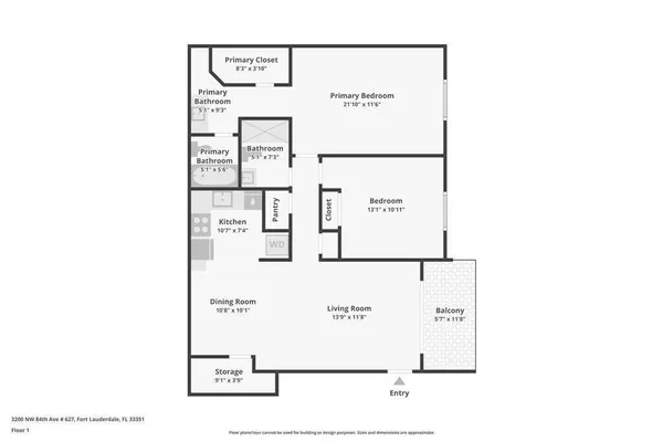 $1,900 | 3250 Northwest 84th Avenue, Sunrise, FL 33351