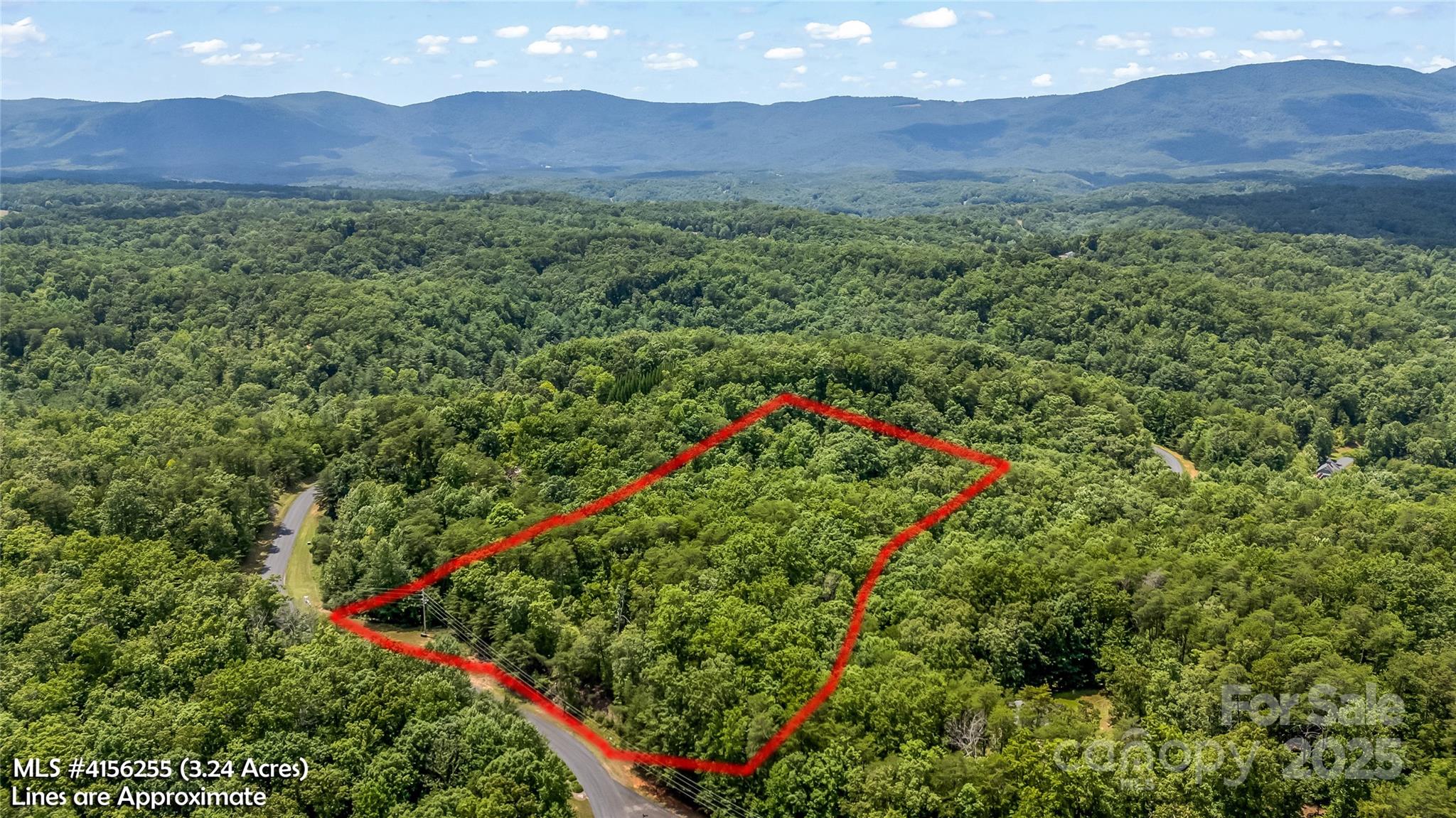 0 Lake Adger Parkway, Unit 22 Mill Spring, NC 28756 - Photo 2 of 9 a view of a lush green hillside and a houses