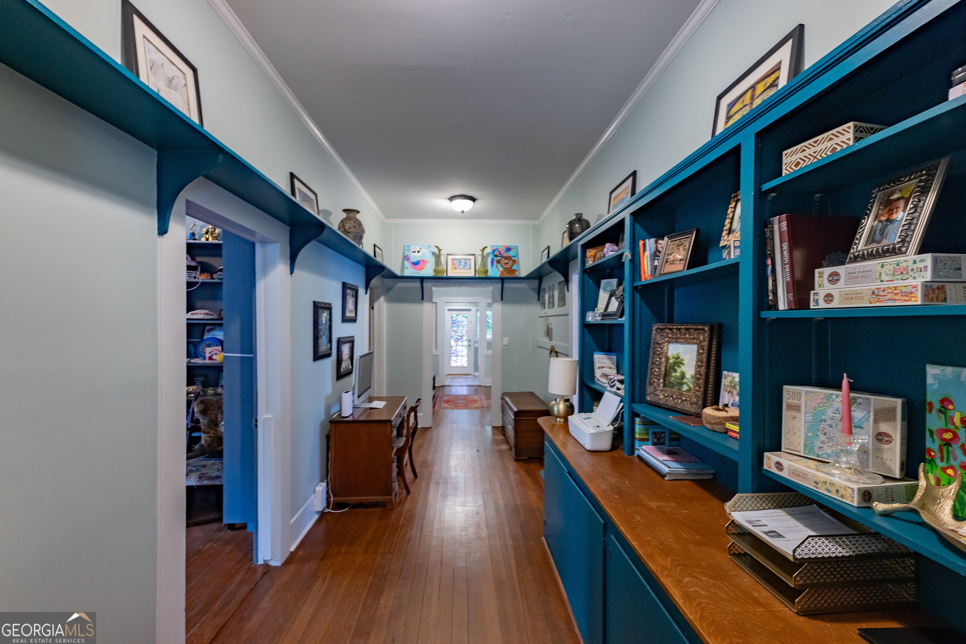 308 Howell Street Thomaston, GA 30286 - Photo 15 of 46 a living room with furniture fireplace and flat screen tv