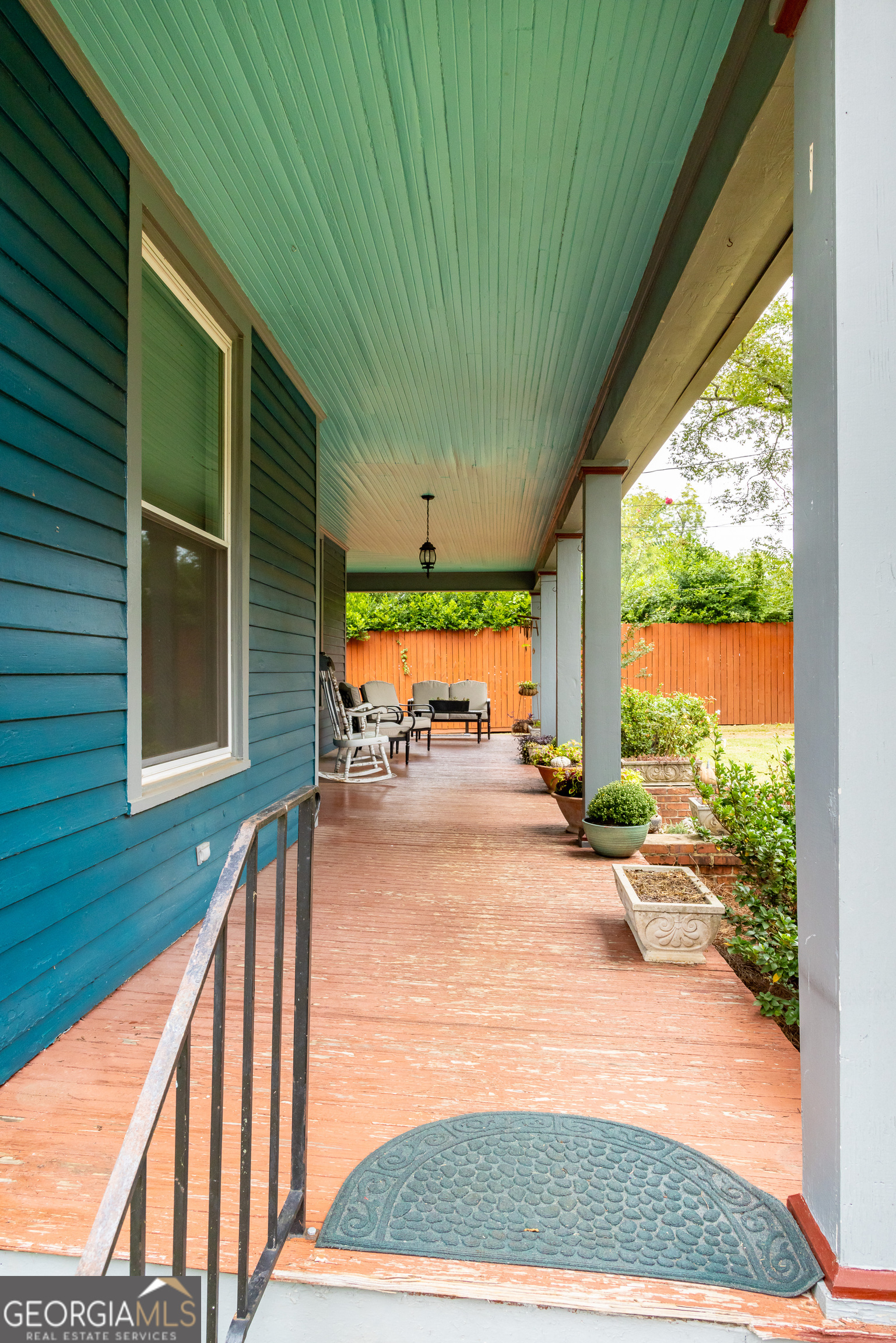 308 Howell Street Thomaston, GA 30286 - Photo 28 of 46 a view of an outdoor space and porch