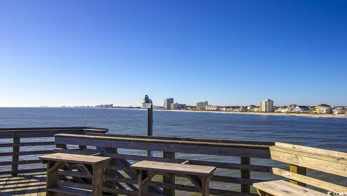 299 Long Beard Way Loris, SC 29569 - Photo 37 of 37 Dock area with a water view, a balcony, and a view of city