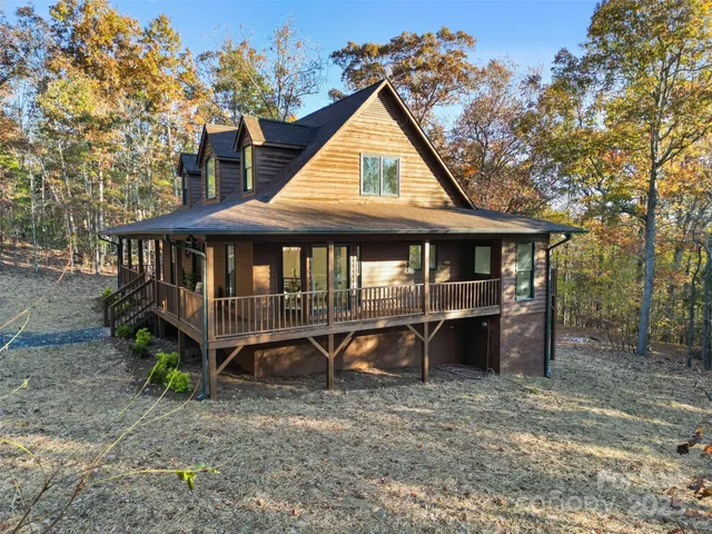 front view of a house with a porch