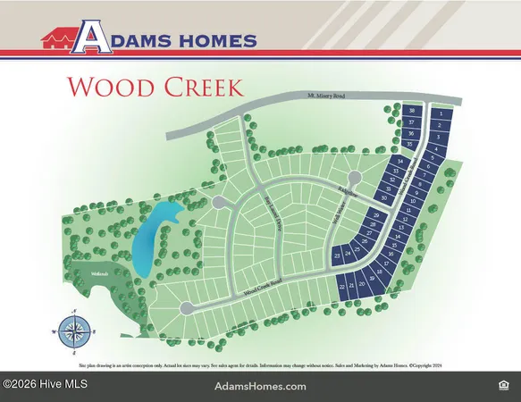 $423,850 | 1036 Wood Creek Road Northeast, Leland, NC 28451