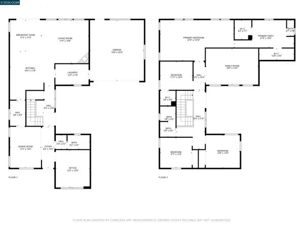 a aerial view of a house with a garden