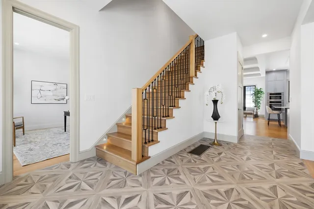 a view of entryway and hall