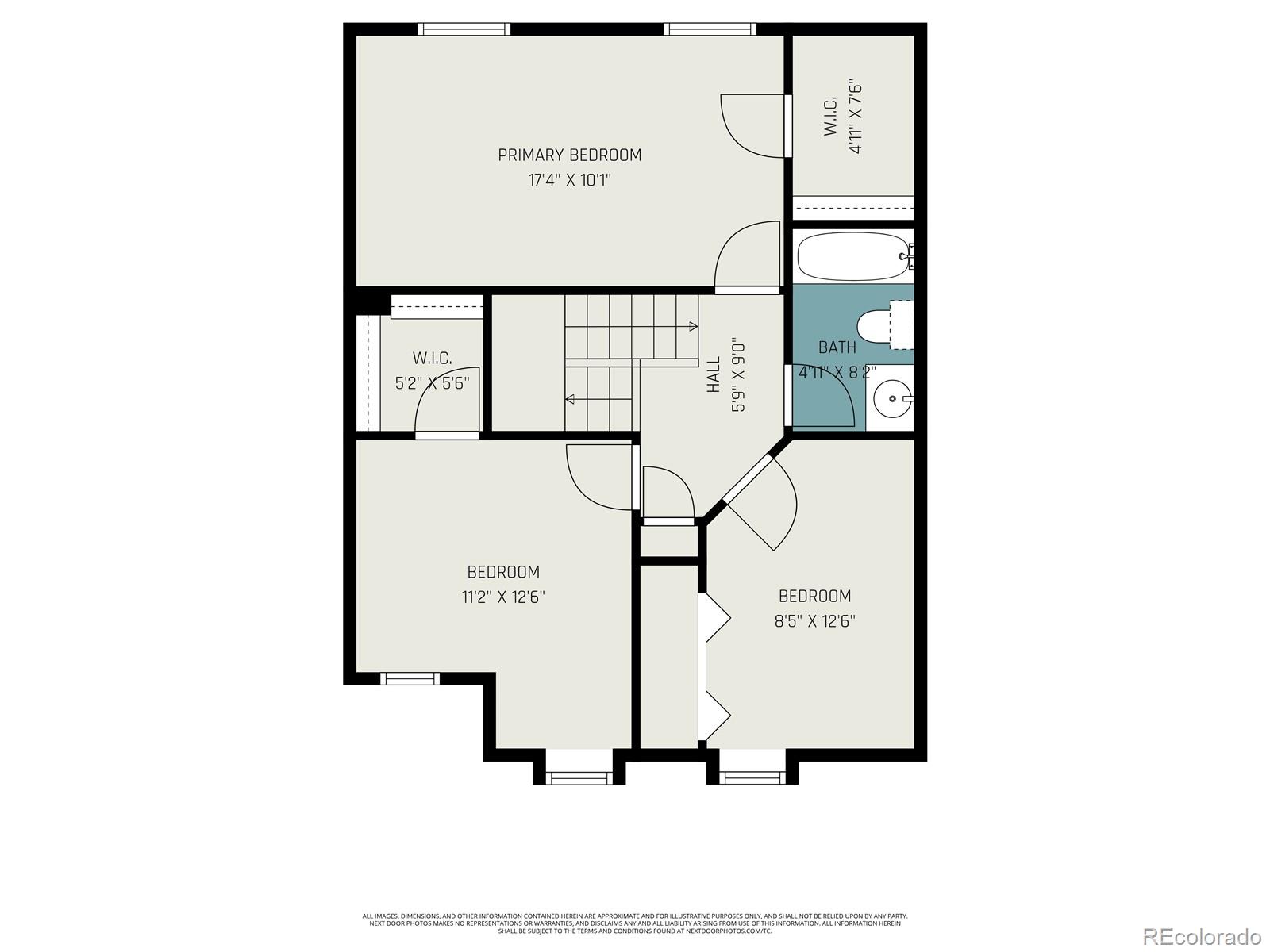 5257 Estes Circle Arvada, CO 80002 - Photo 22 of 22 a picture of a bench in front of a door