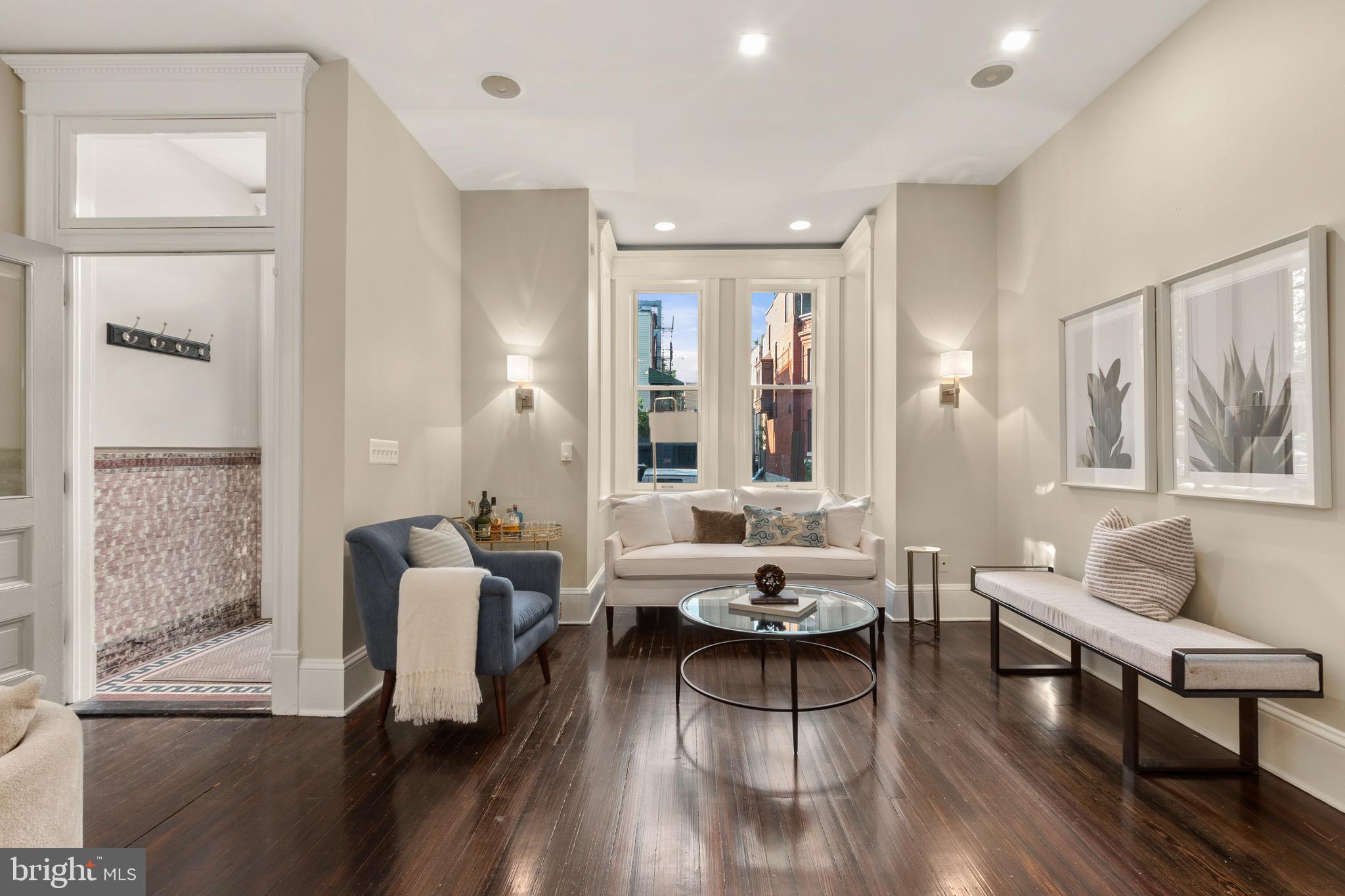 1109 P Street Northwest Washington, DC 20005 - Photo 3 of 45 Living Room