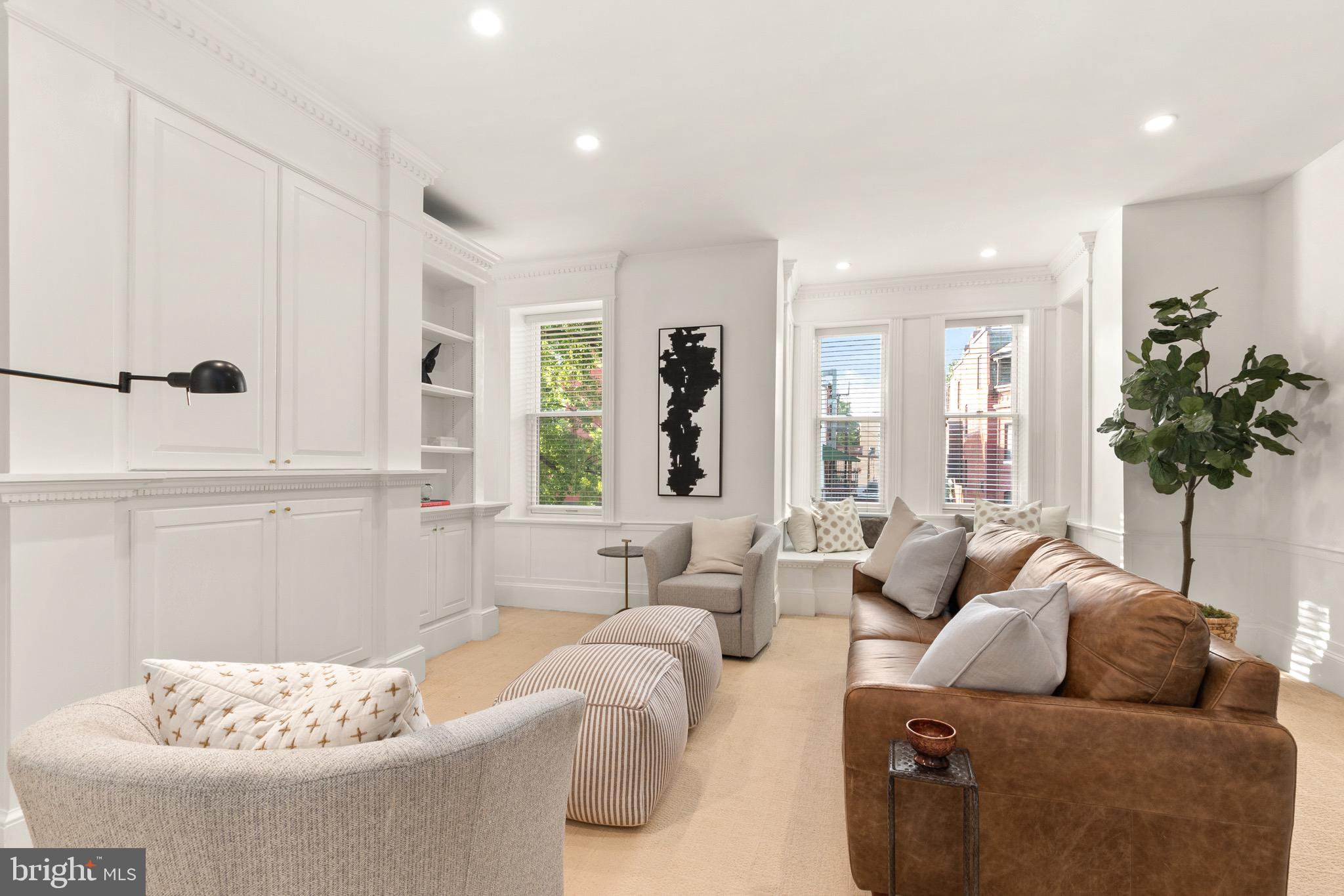 1109 P Street Northwest Washington, DC 20005 - Photo 24 of 45 Upper Level Family Room/2nd Bedroom