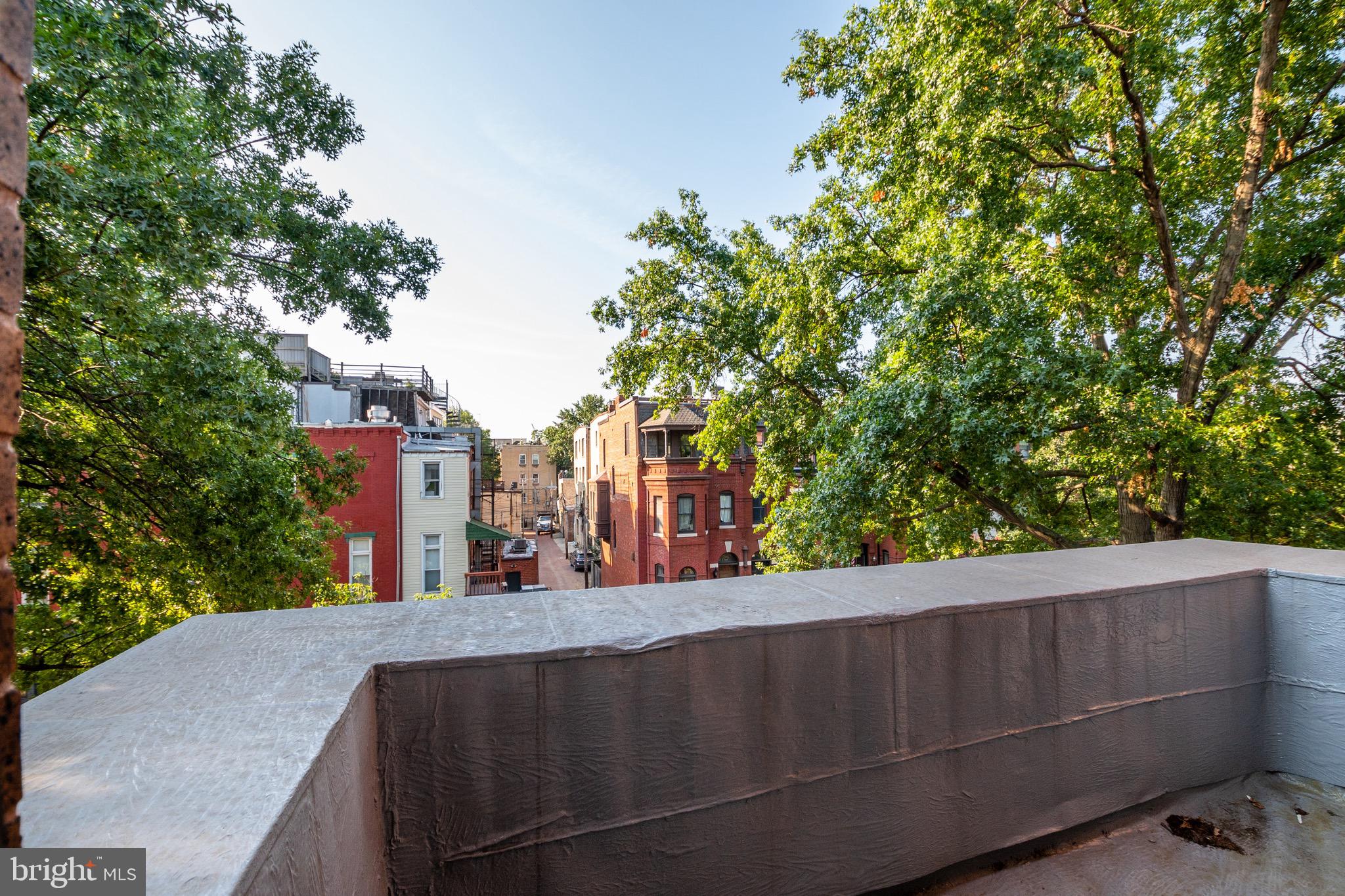 1109 P Street Northwest Washington, DC 20005 - Photo 31 of 45 3rd Bedroom Balcony