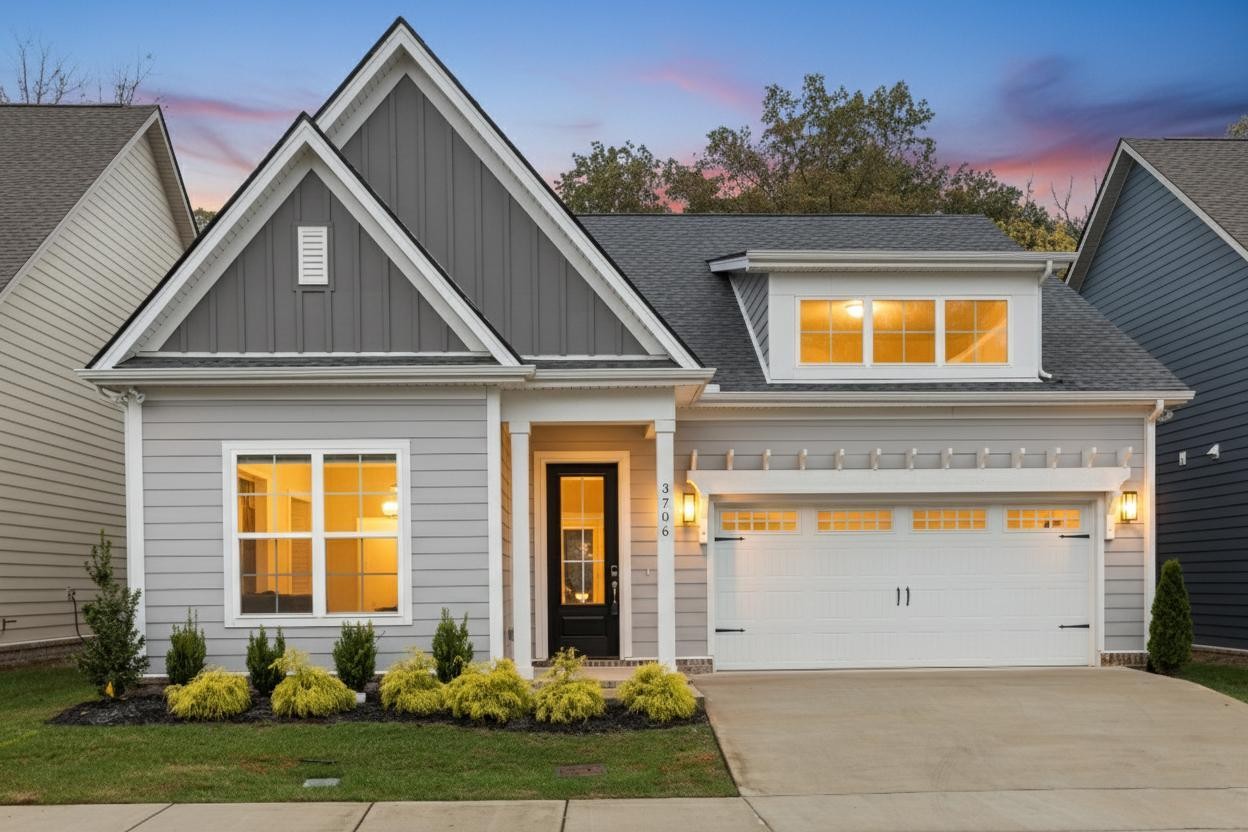 3706 Apies Street Murfreesboro, TN 37129 - Photo 1 of 42 a front view of a house with garden