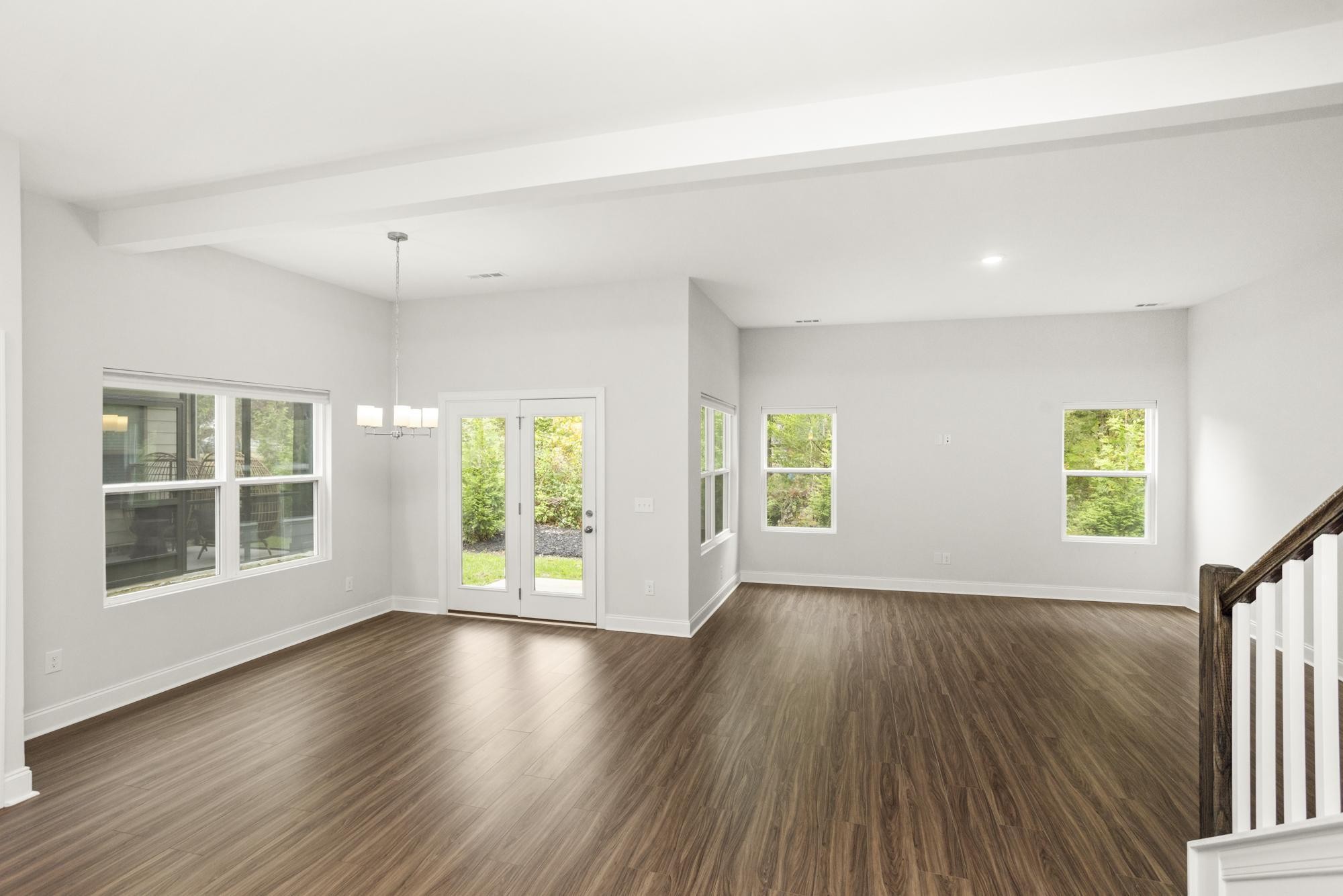 3706 Apies Street Murfreesboro, TN 37129 - Photo 15 of 42 a view of an empty room with a window and wooden floor
