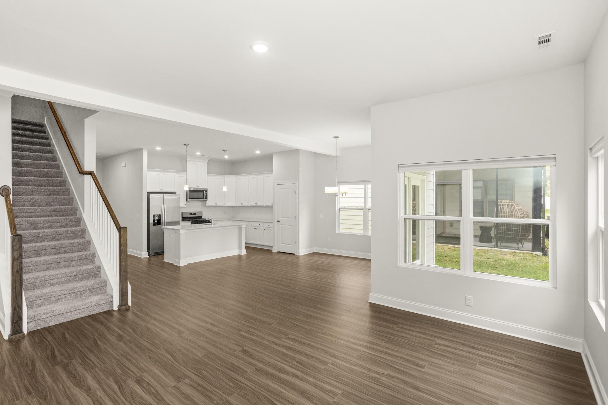 3706 Apies Street Murfreesboro, TN 37129 - Photo 16 of 42 wooden floor in an empty room with a window