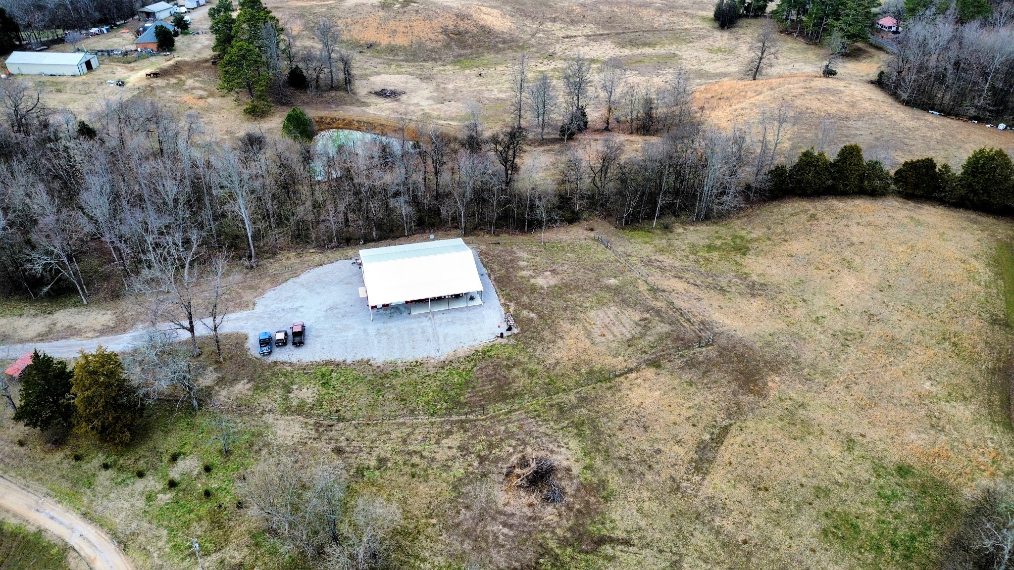 6490 Prospect Road Prospect, TN 38477 - Photo 39 of 52 a view of a dry yard with trees