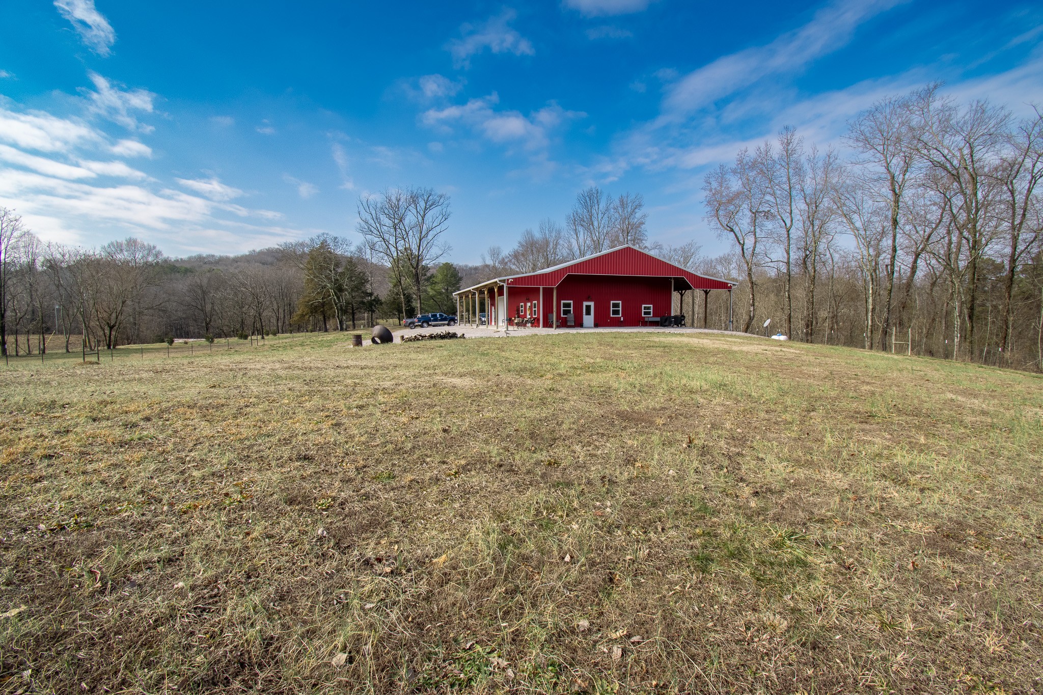 6490 Prospect Road Prospect, TN 38477 - Photo 8 of 52 a big room with lots of green space and fog
