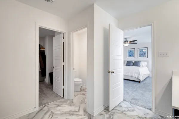 a view of livingroom with furniture and closet