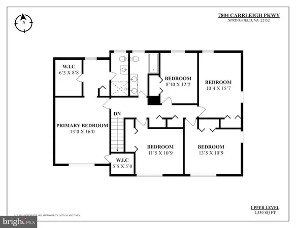 $1,115,000 | 7804 Carrleigh Parkway, Springfield, VA 22152