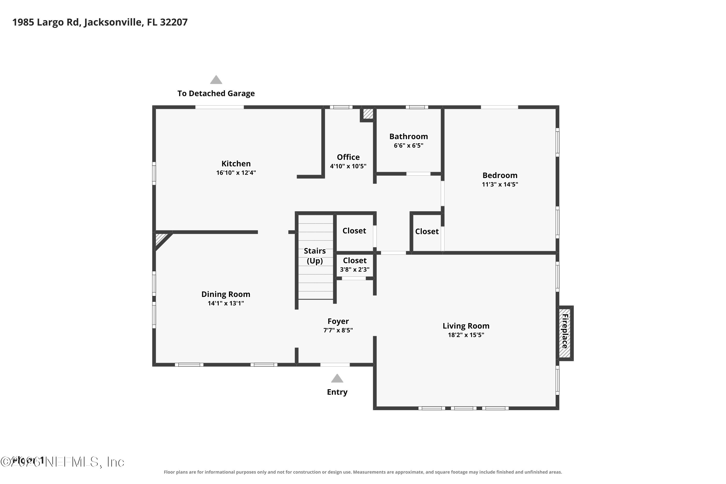 1985 Largo Road Jacksonville, FL 32207 - Photo 68 of 70 Floorplan - Floor-1