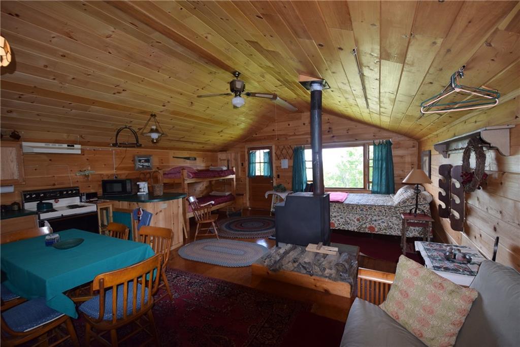 1486 Oxbow Road Oxbow, ME 04764 - Photo 13 of 25 Cabin is roughly 20'x24', one room...