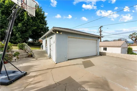 a front view of a house with entertaining space