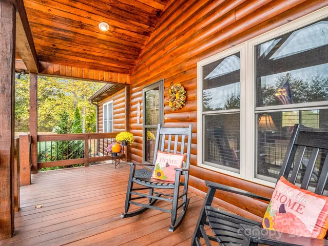 a outdoor space with chairs