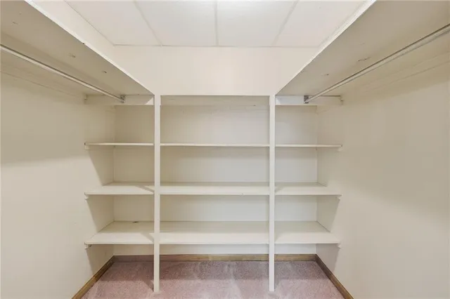 a view of a room with shelf