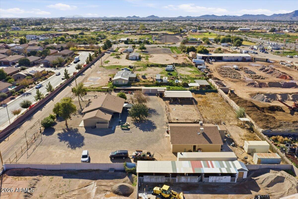 1414 West Ocotillo Road San Tan Valley, AZ 85140 - Photo 53 of 62 an aerial view of residential houses with outdoor space