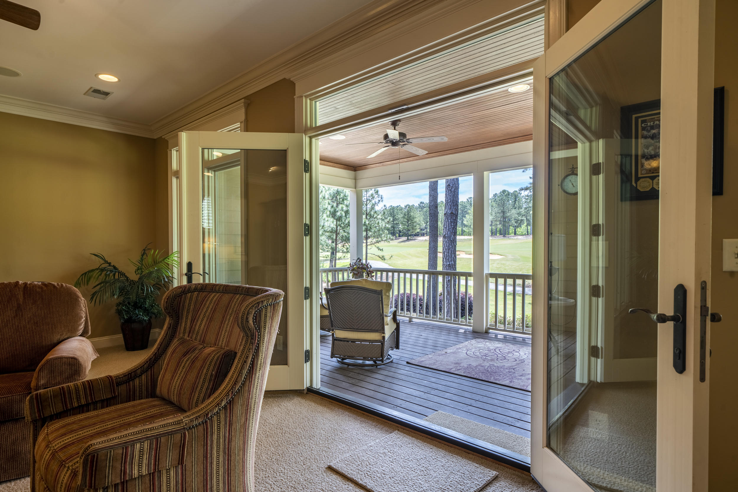 28 Middlebury Road Pinehurst, NC 28374 - Photo 36 of 48 French doors to upper covered porch