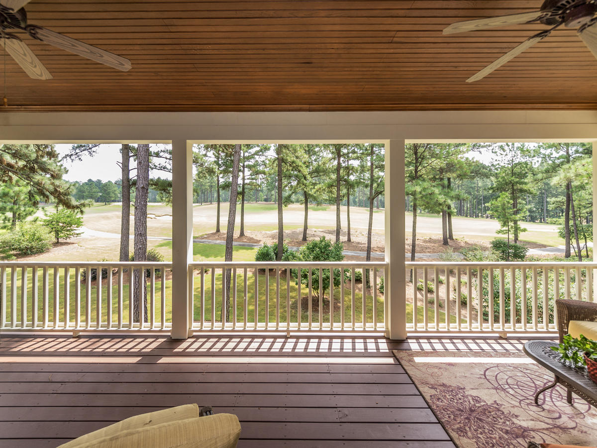 28 Middlebury Road Pinehurst, NC 28374 - Photo 38 of 48 Covered Deck Upper View